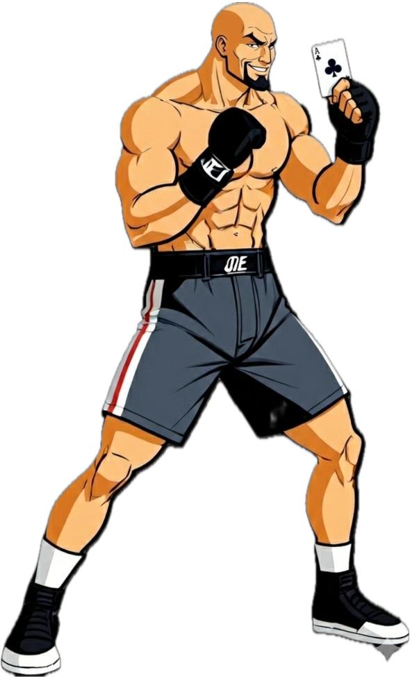 Fighter card artwork